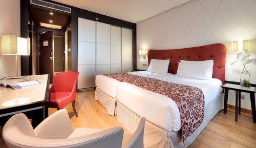 Habitación estándar con 1 cama doble o 2 individuales