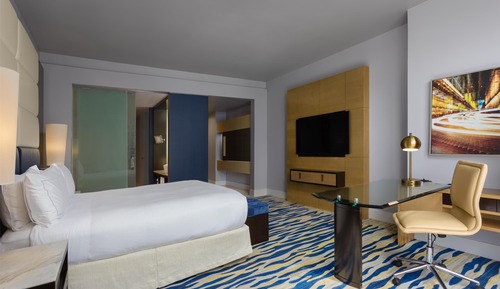 Habitación Deluxe, 1 cama de matrimonio grande, vistas a la ciudad
