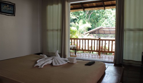 Habitación estándar, 1 cama de matrimonio grande, vistas al jardín