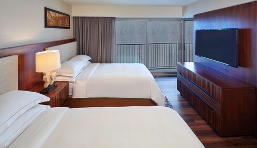 Suite Premier, 1 habitación, no fumadores (2 Double Beds, Hearing)