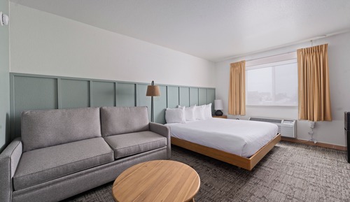 Habitación estándar, 1 cama de matrimonio grande con sofá cama