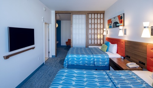 Suite familiar, bañera (Mobility, Exterior Entry)