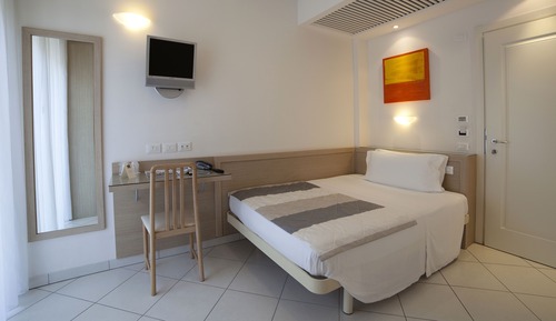 Habitación individual estándar, balcón, vistas al jardín