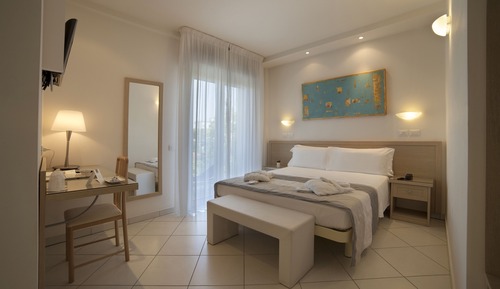 Habitación Deluxe doble, balcón, vistas al jardín