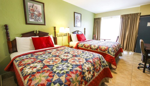 Habitación estándar, 2 camas de matrimonio, no fumadores