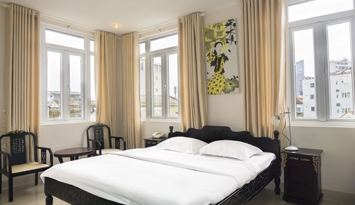 Suite Royal, 1 cama de matrimonio grande, bañera, vistas a la ciudad