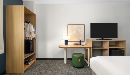 Habitación, 2 camas de matrimonio, accesible para personas con discapacidad (Hearing)