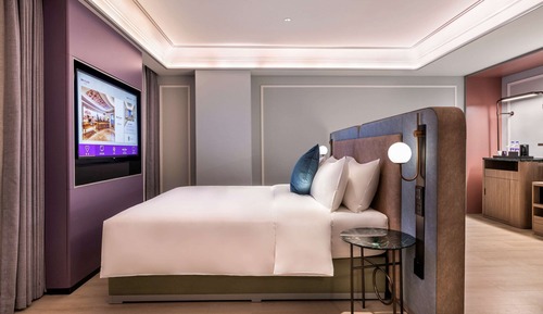 Habitación superior, 1 cama de matrimonio grande