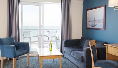 Habitación Deluxe doble, balcón, vistas al mar