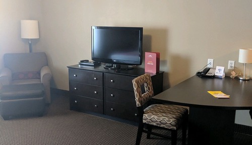 Suite estudio, 2 camas de matrimonio, no fumadores (Mobility/Hearing Impaired)