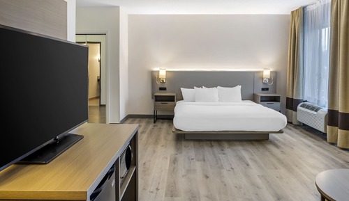 Suite, 1 cama de matrimonio grande con sofá cama, accesible para personas con discapacidad