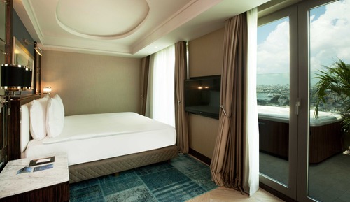 Suite, terraza (Golden Horn View)