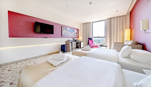 Habitación estándar con 1 cama doble o 2 individuales