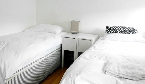 Habitación doble, baño compartido