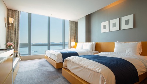 [Vacation Blend PKG] Deluxe(Ocean view/Family twin) - 2 Cups of Summer season Ade included