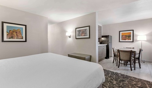 Habitación estándar, 1 cama de matrimonio grande, no fumadores, cocina básica