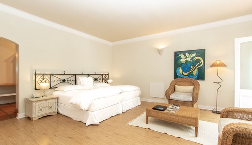 Habitación estándar con 2 camas individuales, 1 habitación, balcón, en la zona del jardín