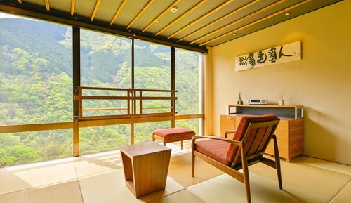 Habitación, vistas a la montaña (Open-Air-Onsen Bath/Aioi, Standard)