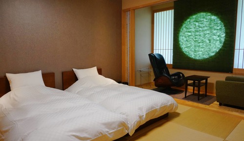 Habitación básica con 2 camas individuales, no fumadores (with Standard KAISEKI Dinner course)