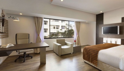 Habitación ejecutiva con 2 camas individuales, 1 cama individual, fumadores