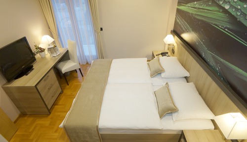 Habitación estándar con 1 cama doble o 2 individuales