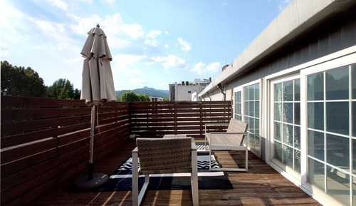 Ático, terraza