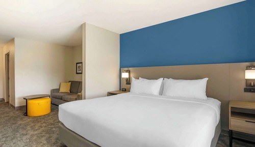 Suite, 1 cama de matrimonio grande con sofá cama, no fumadores (Roll-In Shower)
