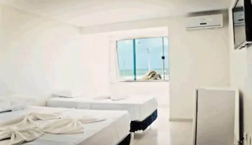 Habitación cuádruple, vistas al mar
