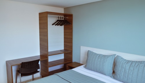 Habitación con 1 cama doble o 2 individuales