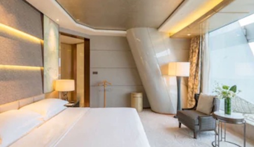 Habitación Deluxe, 1 cama de matrimonio grande, vistas al complejo turístico