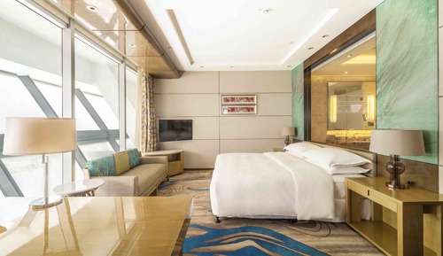 Habitación estándar, 1 cama de matrimonio grande, vistas al complejo turístico