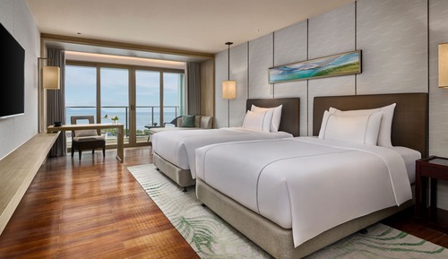 Habitación de lujo, vistas al mar (Twin)