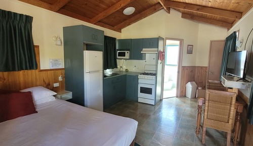 Villa, acceso al spa