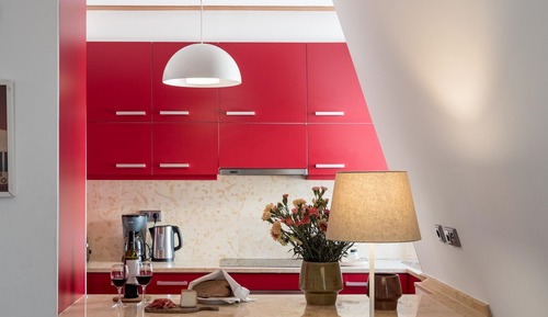 Apartamento, 2 habitaciones, cocina básica
