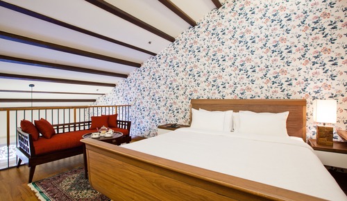 Loft, 1 cama de matrimonio grande con sofá cama (Sultan)