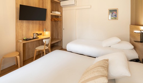 Habitación estándar, 1 cama doble, no fumadores, planta baja