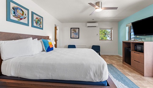 Habitación estándar, 1 cama de matrimonio grande, frigorífico y microondas