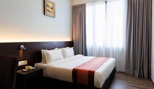 Habitación superior, 1 cama de matrimonio grande