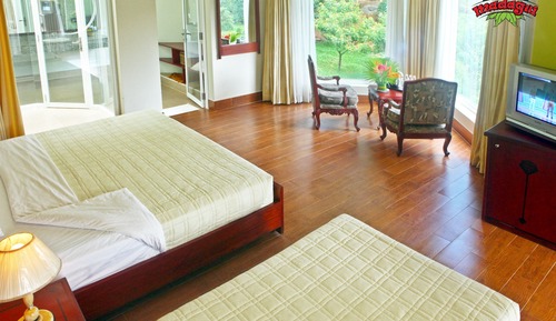 Suite, vistas al jardín