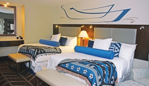 Habitación Premium, 2 camas de matrimonio