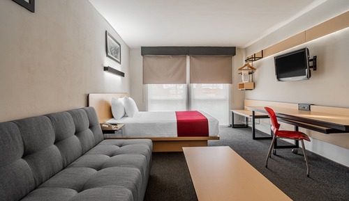 Habitación superior, 1 cama de matrimonio con sofá cama
