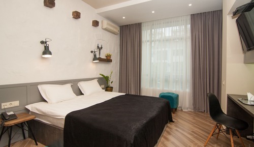 Habitación de lujo, 1 cama de matrimonio grande, balcón