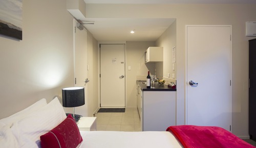 Estudio, 1 cama de matrimonio