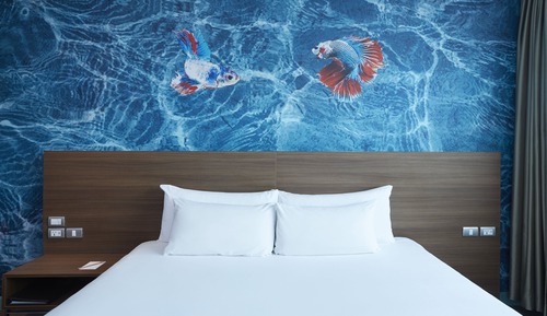 Habitación superior, 1 cama de matrimonio grande