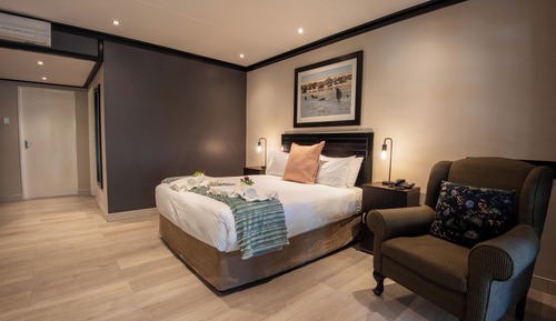 Habitación de lujo doble, 1 cama de matrimonio, vistas al jardín