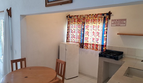 Habitación familiar, cocina básica