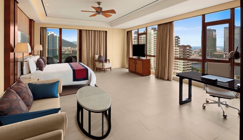 Habitación Premium, 1 cama de matrimonio grande, fumadores, Acceso al salón del club (Bay View)