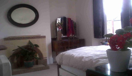 Habitación doble, baño privado