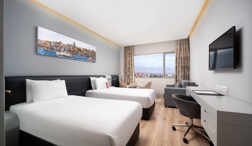 Habitación estándar, 2 camas individuales, vistas a la ciudad