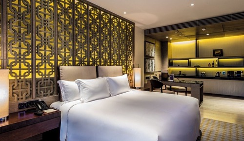 Habitación básica doble, 1 cama de matrimonio grande (Riverside Retreat)